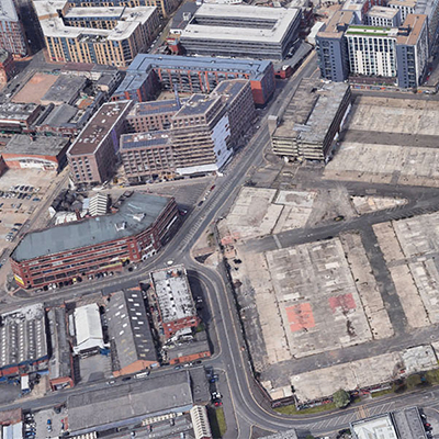 Smithfield Birmingham Aerial